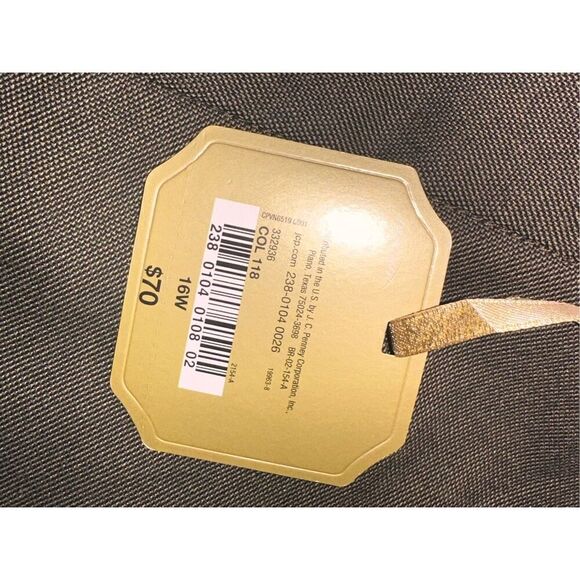 NEW WITH TAGS Ryegrass-Plus Regular Fit Wide Leg Trouser size 16W retails $70 gr - Picture 5 of 10